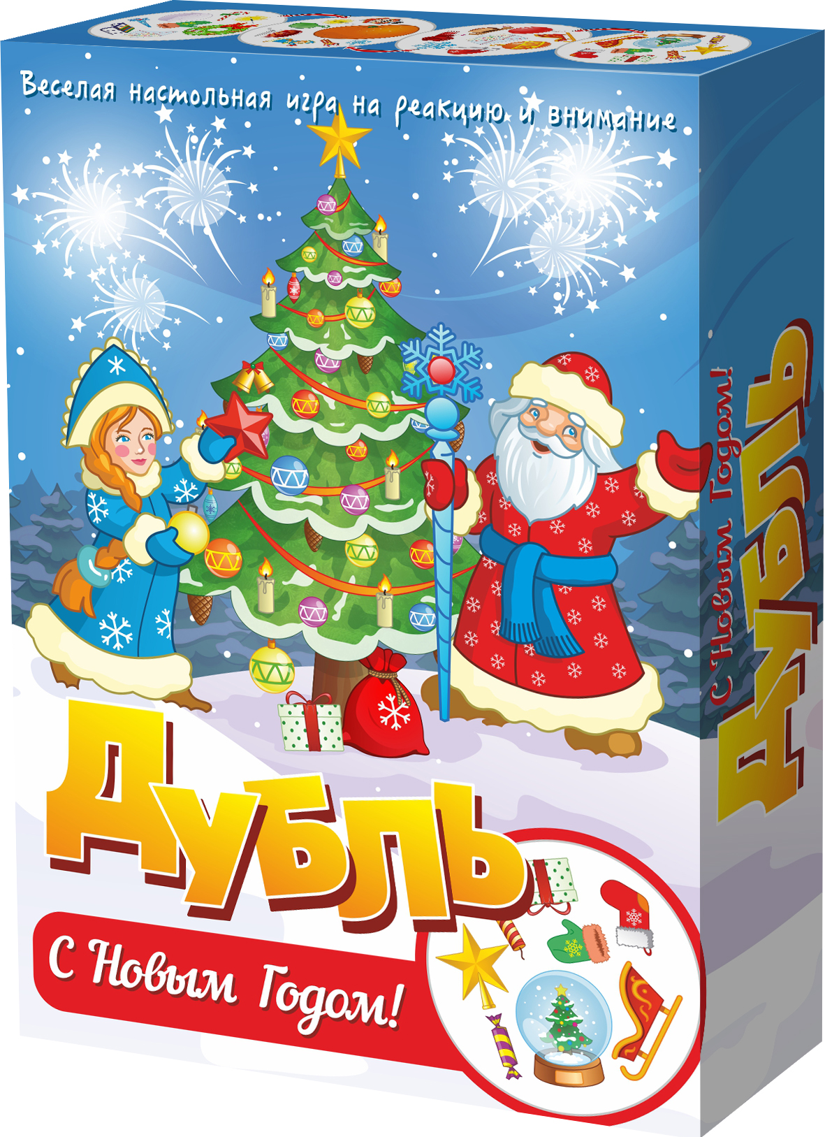 

Игра настольная Дубль С Новым годом!