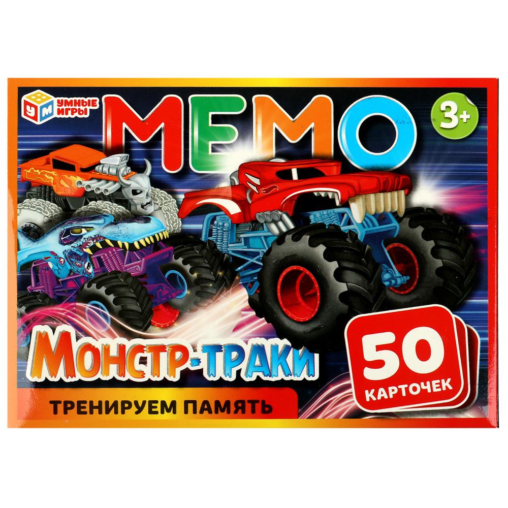 

Игра настольная Мемо Монстр-траки