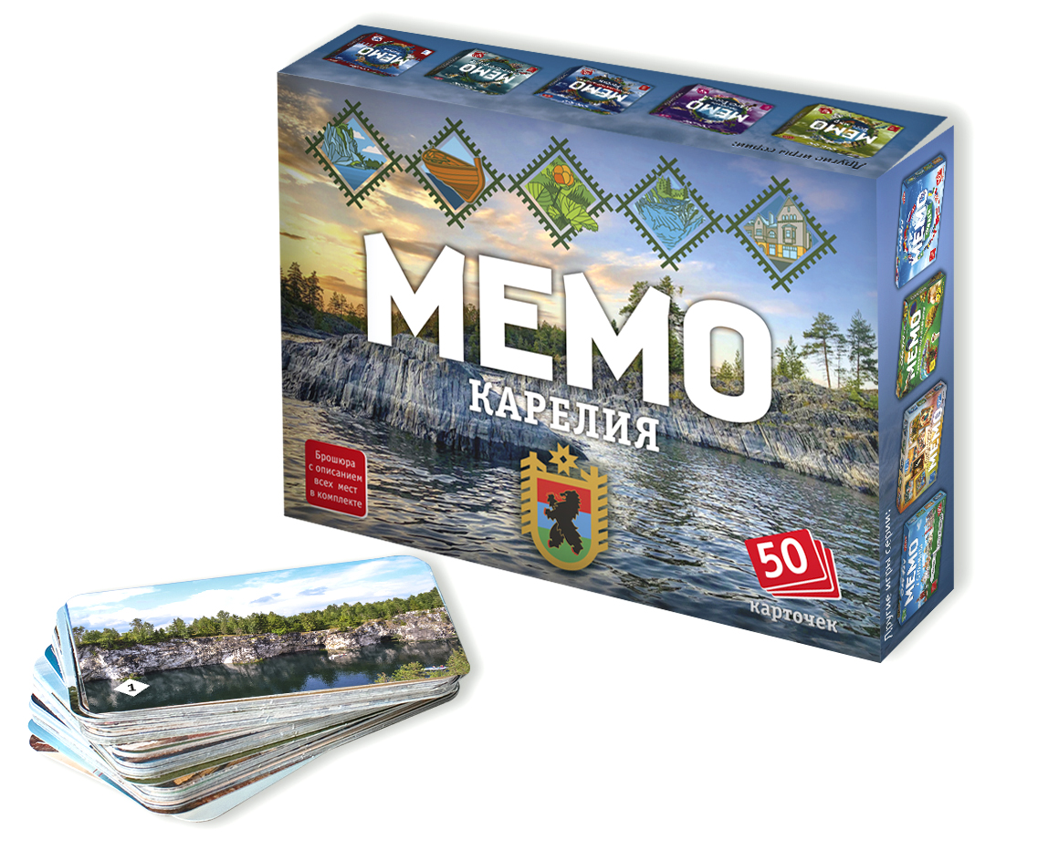 

Игра настольная Мемо Карелия