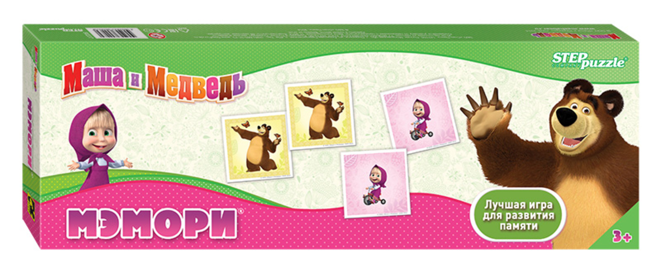 

Игра настольная Мэмори Маша и Медведь