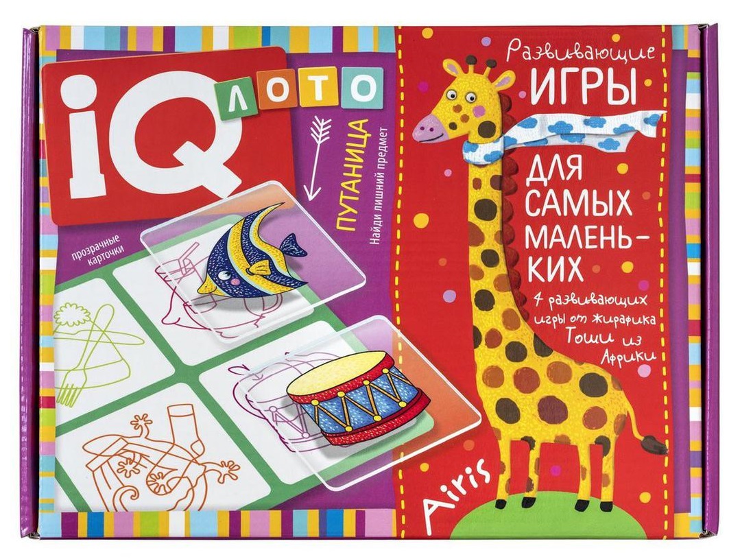 

Лото пластиковое для малышей. Путаница. Найди лишний предмет