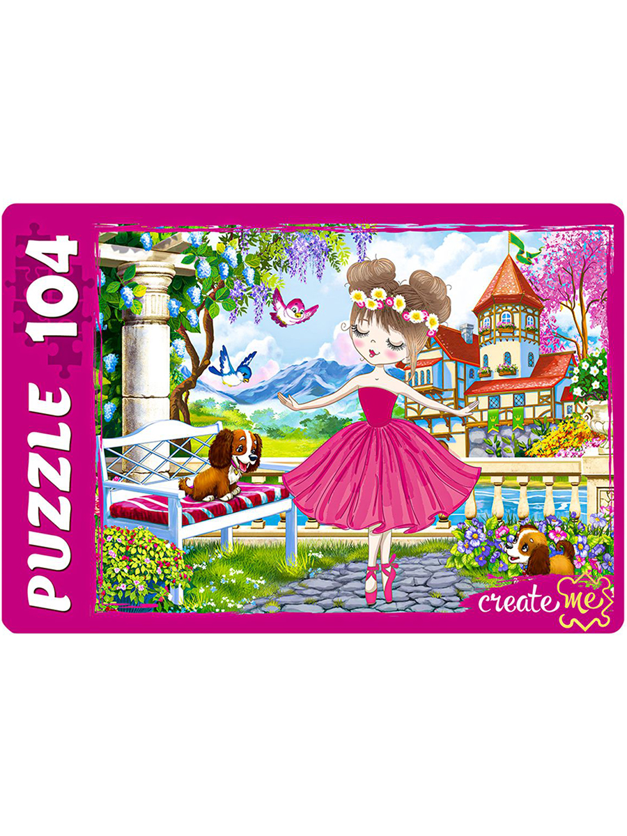 пазл принцесса весны. степ пазлы 104 мулан. пазлы step puzzle 104. пазлы сказки для детей. сказка №62 (арт.