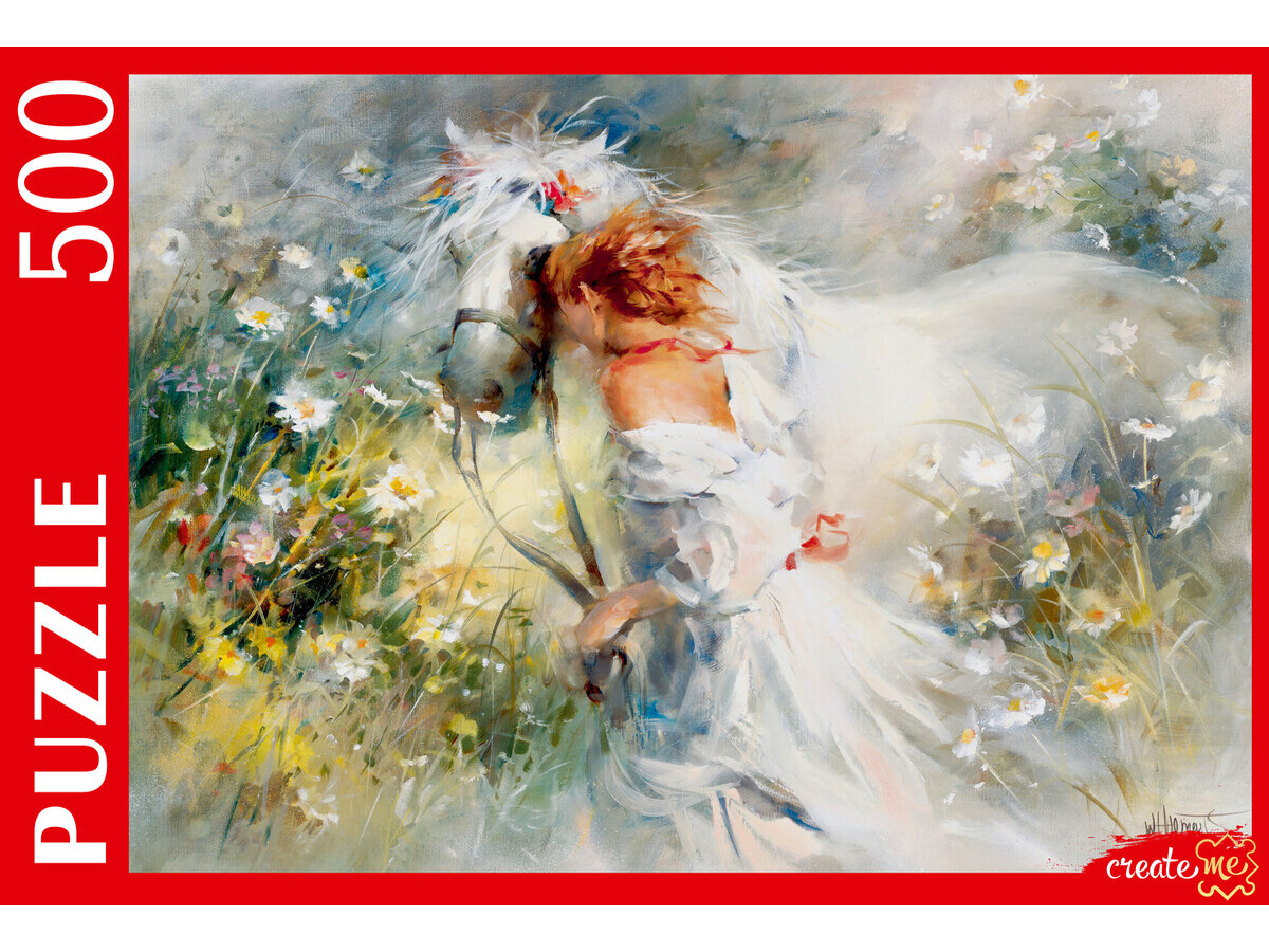 

Пазлы 500 элементов Хаерантс В. Белый сон