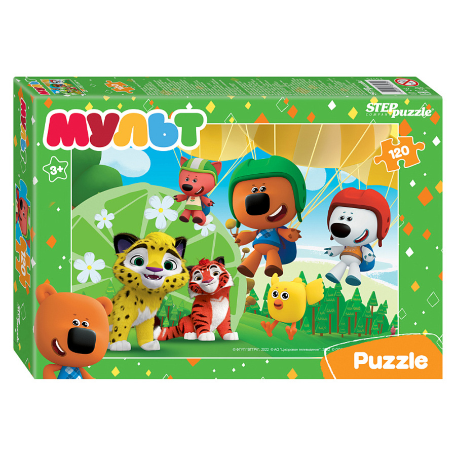 

Пазлы 120 элементов Мульт МиМиМишки Сказочный патруль и др. STEPpuzzle 75175