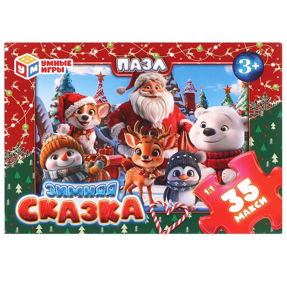 

Пазлы 35 элементов Макси Зимняя сказка УМНЫЕ ИГРЫ 385123