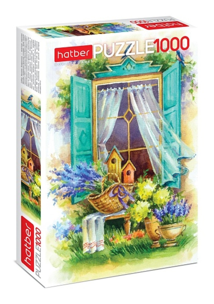 

ПАЗЛЫ-ИГРА 1000 элементов А2ф 480х680мм -Прованс-