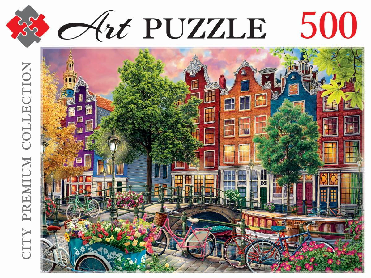 

Пазлы 500 элементов Красивый закат в Амстердаме ARTPUZZLE Ф500-3891