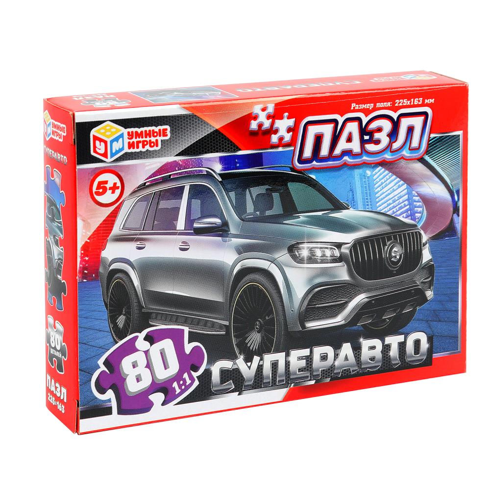 

Пазлы 80 элементов Суперавто УМНЫЕ ИГРЫ 388994