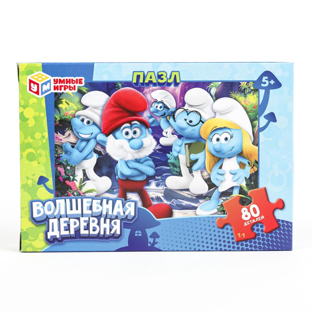 

Пазлы 80 элементов Волшебная деревня УМНЫЕ ИГРЫ 387670