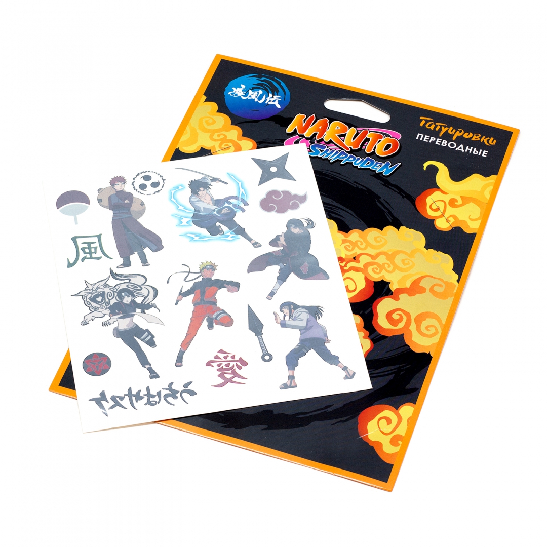 

Татуировка переводная Naruto