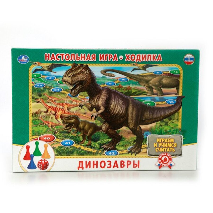 

Игра-Ходилка Динозавры (в коробке)