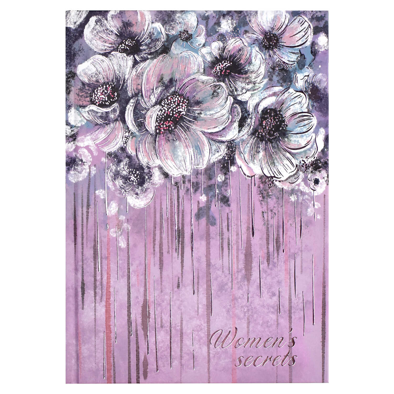 

Книжка записная женщины А5 80л тв.обл. Нежные цветы тисн.фольгой мат.лам. ФЕНИКС+ 58146