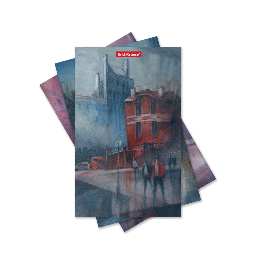 Книжка записная 112х181мм 32л в точку City Jazz ассорти ERICH KRAUSE 49815 63₽