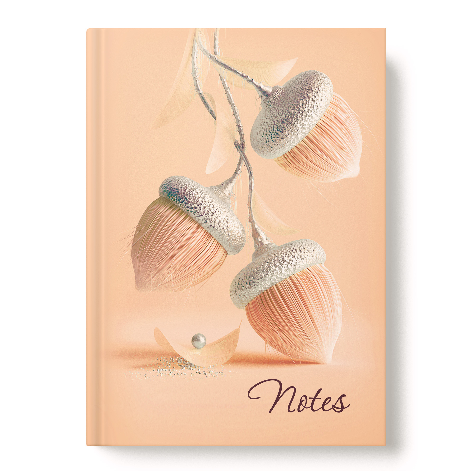 

Книжка записная А6+ 128л клетка тв.обл. Желуди софт-тач лам. ACADEMY STYLE 14823