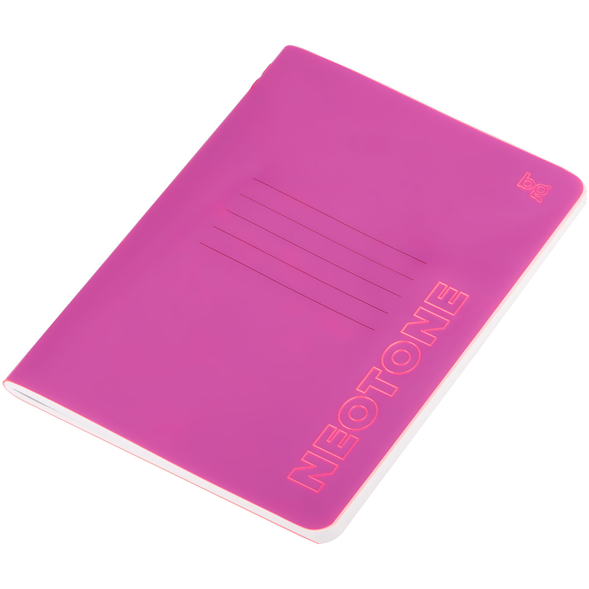 

Книжка записная А6 50л в точку пласт.обл. Neotone розовая тиснение 80г/м2 BG NA6t50d_61087