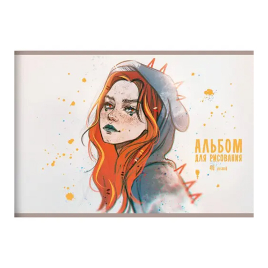 

Альбом для рисования А4 40л скрепка MadnessMalina 110г/м2 КАНЦ-ЭКСМО А402568 (уни)