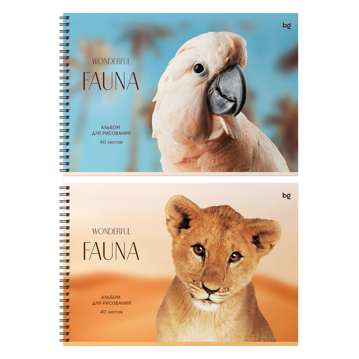 

Альбом для рисования А4 40л гребень Яркий мир ассорти 100г/м2 BG АР4гр40 58161 (уни)