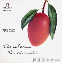 

Папка для рисования акварелью А4 20л Манго 70% хлопка 200г/м2 ЛИЛИЯ ХОЛДИНГ ПЛ-7877