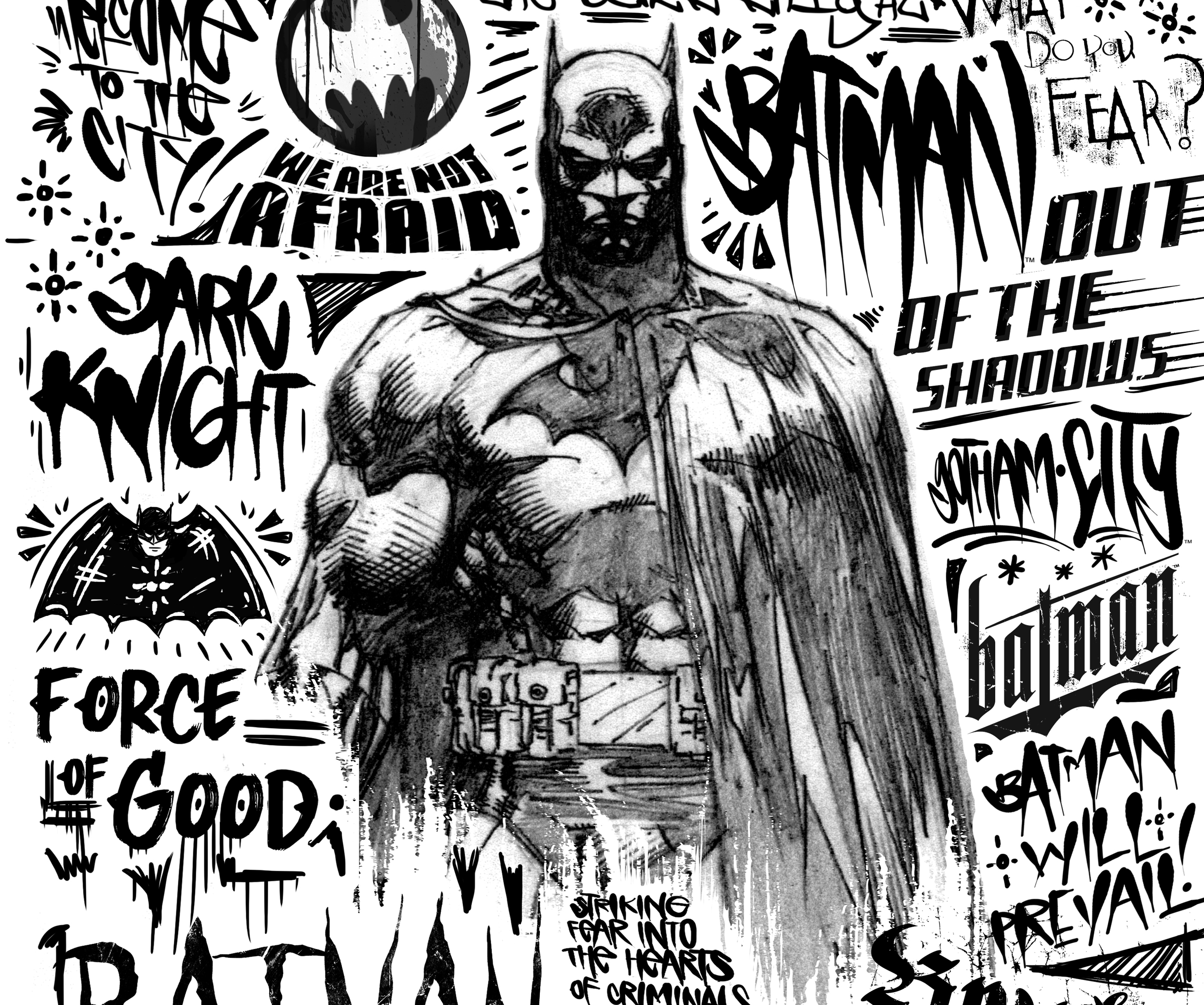 

Скетчбук 200х240мм 48л склейка тв.обл. Batman Эксмо 1257881