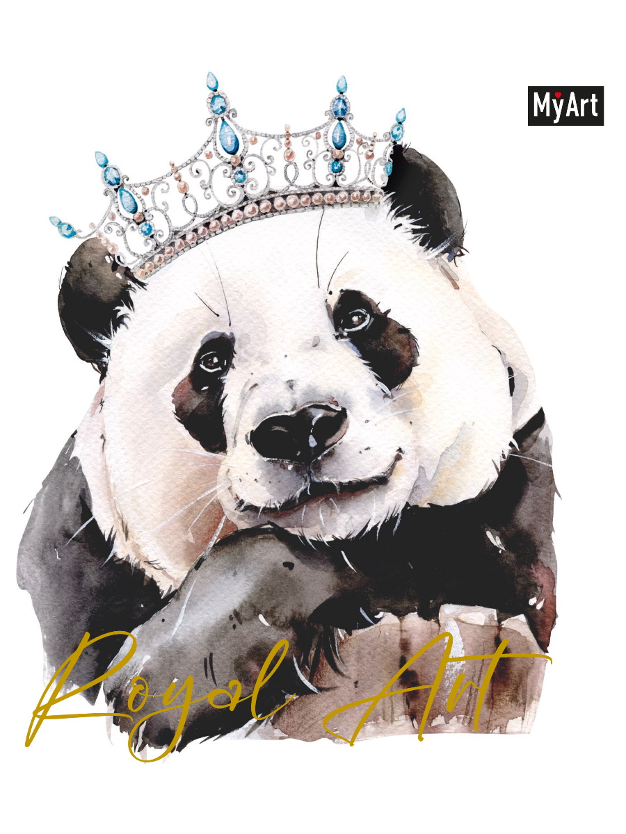 

Скетчбук 200х200мм 40л нить тв.обл. MyArt Royal Art Панда мат.лам. выб.лак ПРОФ-ПРЕСС 40-6791