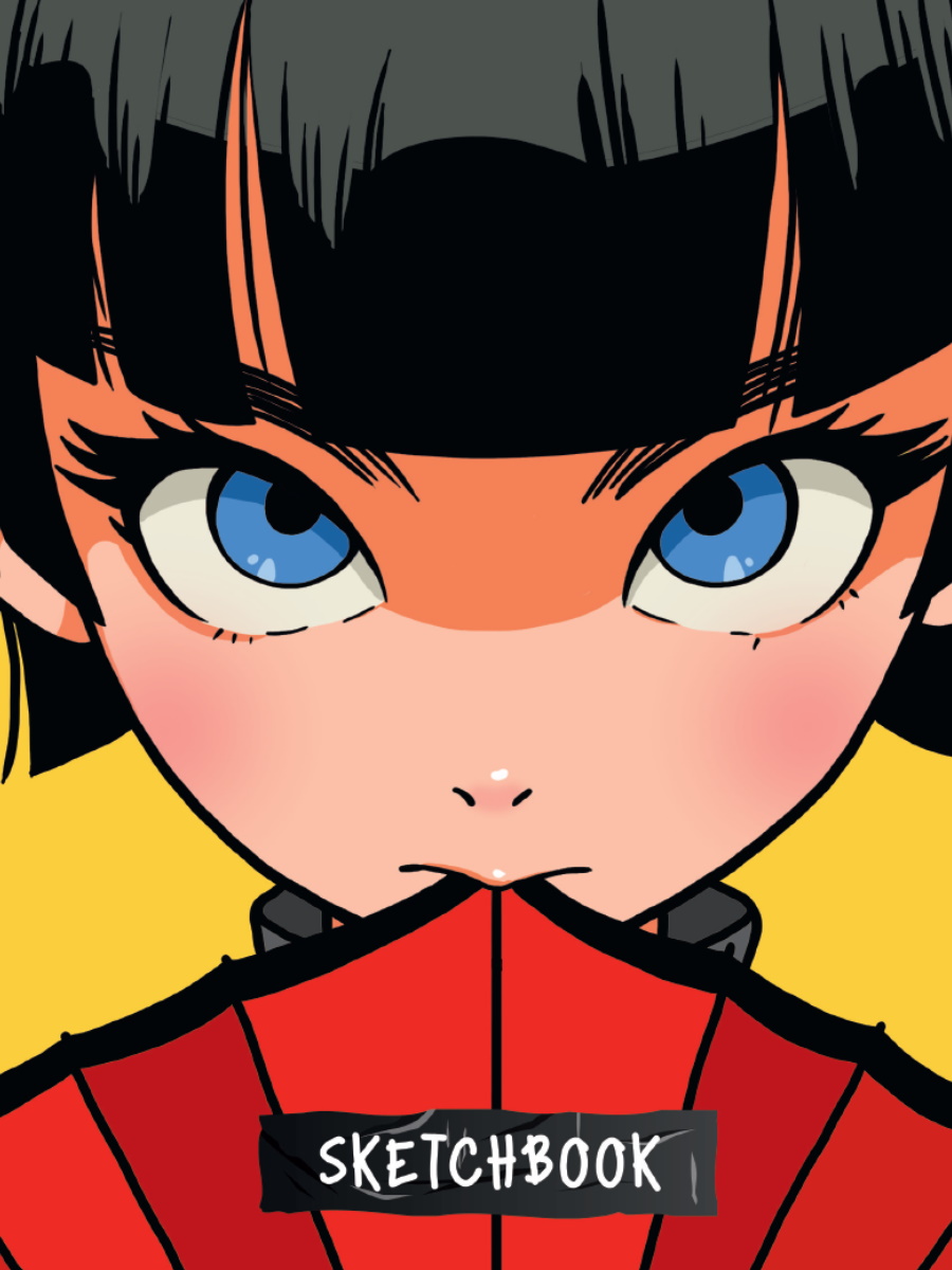 

Скетчбук А5 80л склейка тв.обл. С веером резинка 100г/м2 ПРОФ-ПРЕСС 80-1863