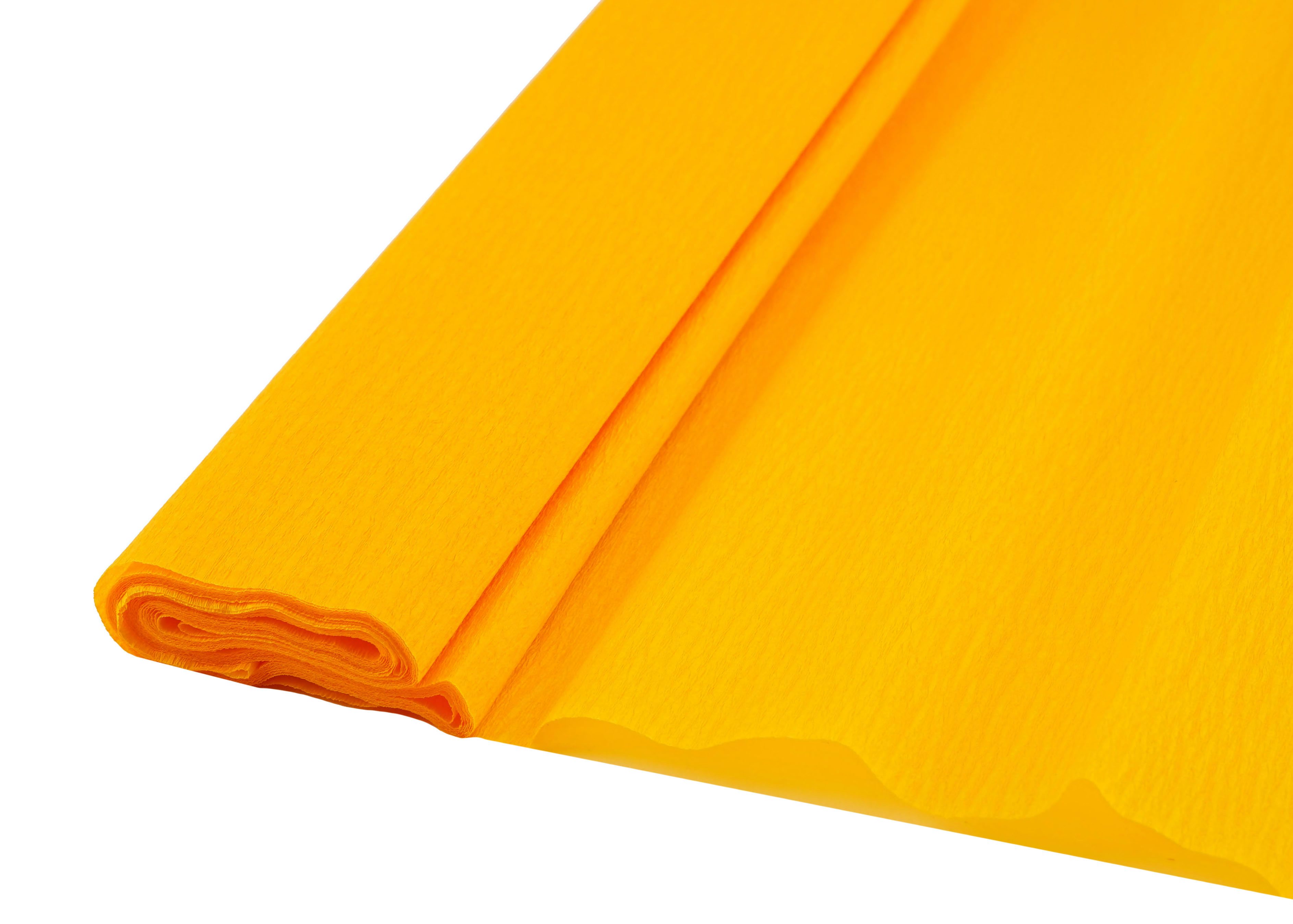 Бумага креповая 50х250см 1цв 32гм2 в рулоне оранжевый светлый WEROLA 12061-107 95₽