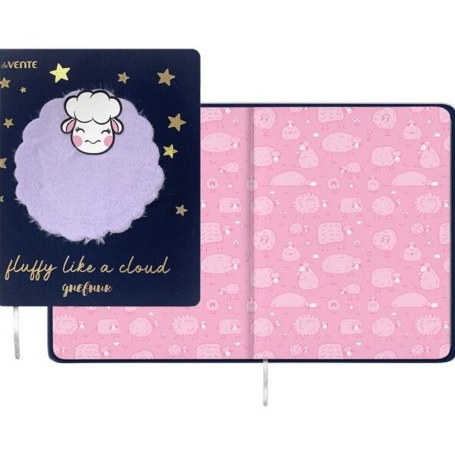 

Дневник универсальный тв.обл. Fluffy Sheep иск.кожа аппликация из меха deVENTE 2020238