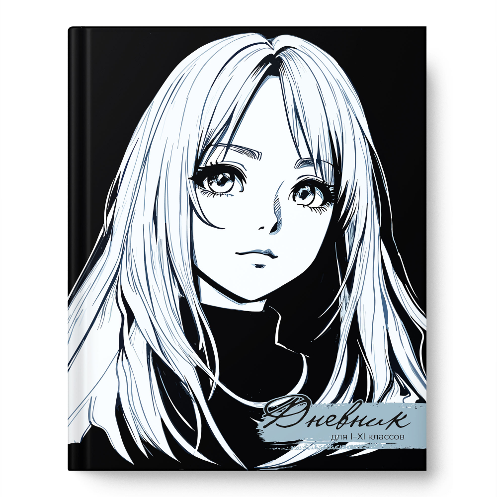 Дневник универсальный твобл Чб портрет матлам ACADEMY STYLE 14486 128₽