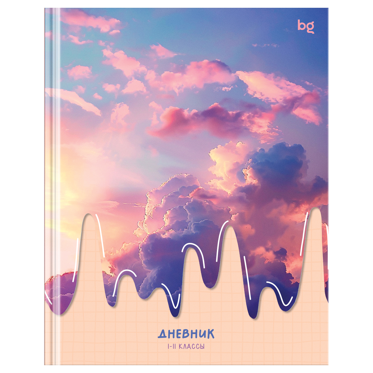 

Дневник универсальный тв.обл. Ice cream Sky глянц.лам. BG Д5т40_лг 64641 (жен)