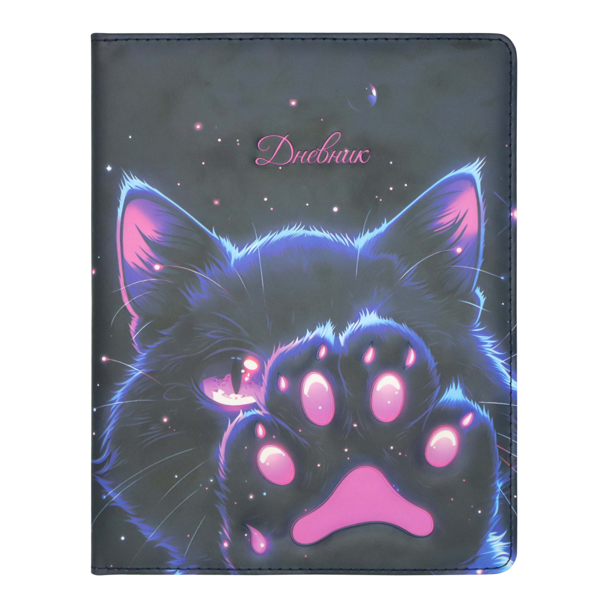 

Дневник универсальный тв.обл. Cosmo Cat кожзам поролон 3D-дизайн Кокос 250232 (жен)