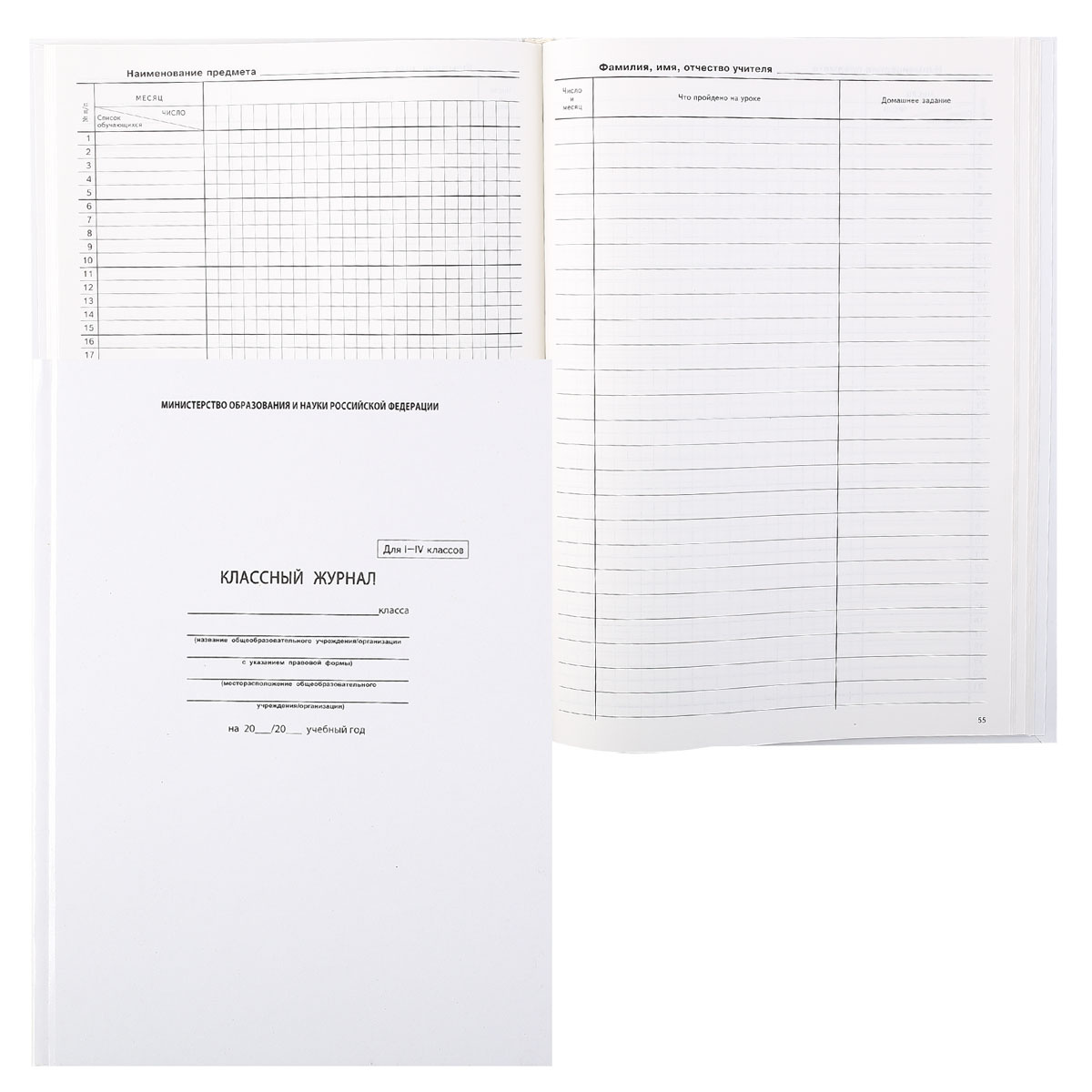 

Журнал классный 1-4 класс 88л офсет тв.обл. ламинация ФЕНИКС+ 5191