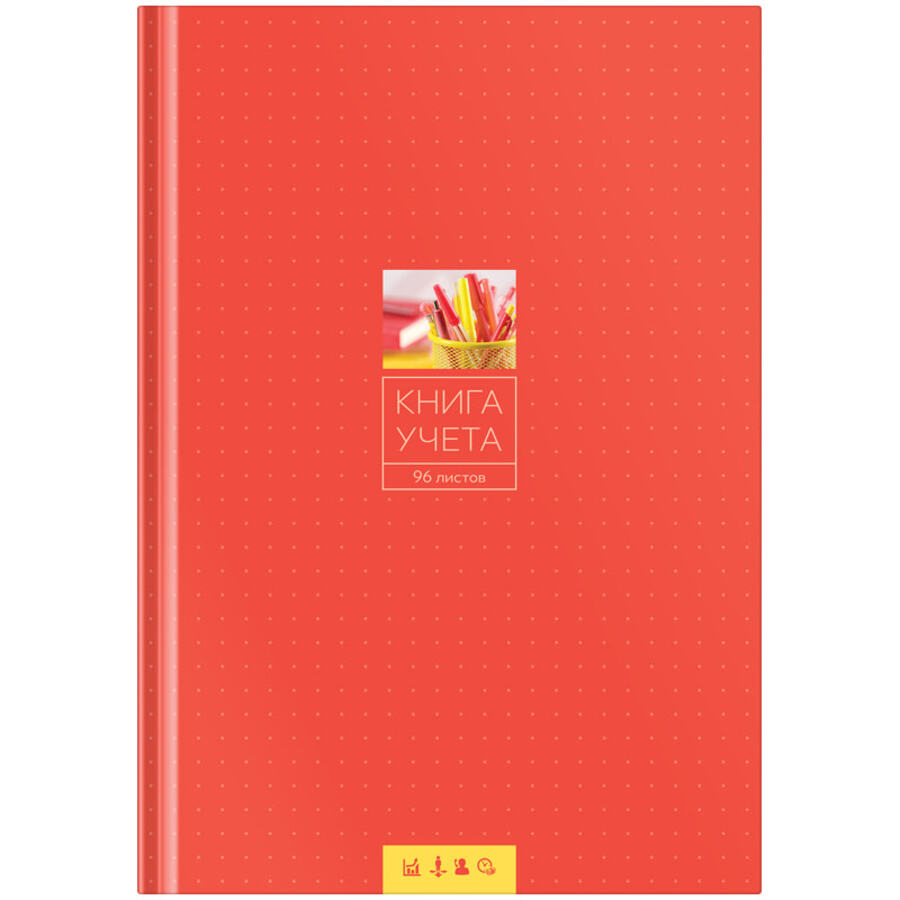 

Книга учета А4 96л клетка тв.обл. офсет OfficeSpace 153182 / CL-98-715
