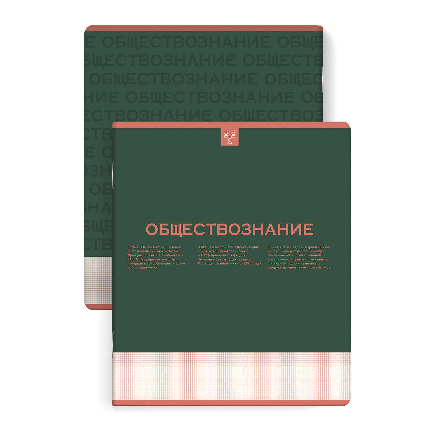 

Тетрадь предметная 48л клетка мелов.картон Нескучная классика Обществознание ФЕНИКС+ 67492