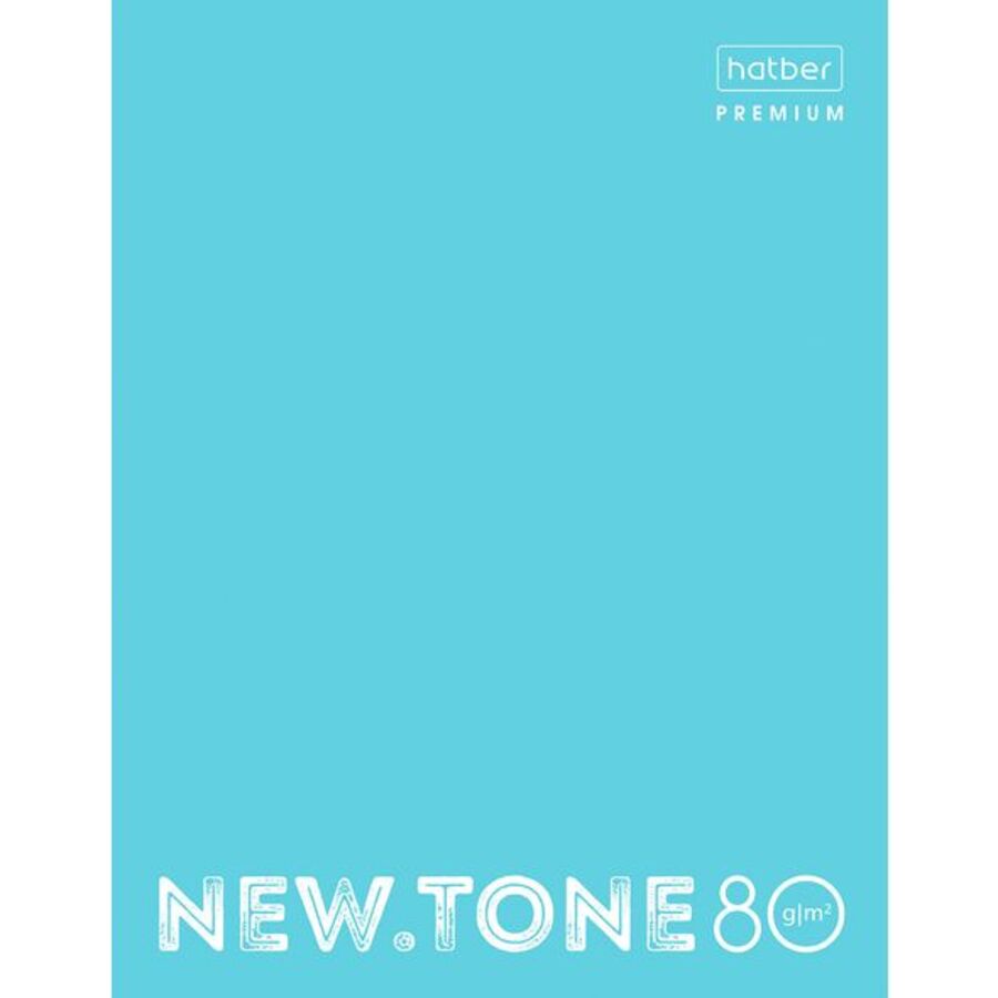 

Тетрадь на кольцах А5 80л клетка тв.обл. NEWtone Pastel Незабудка 80г HATBER 80ТК5A1_05025