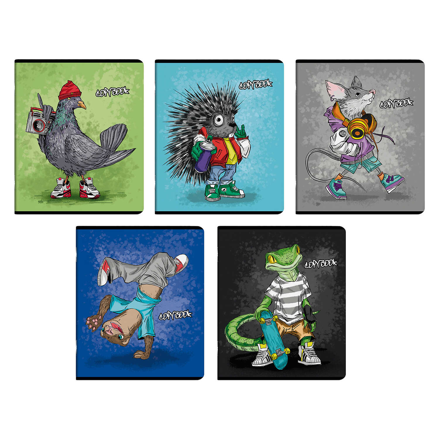 

Тетрадь А5 48л клетка скрепка мелов.картон Звери на стиле твин-лак ФЕНИКС+ 59110