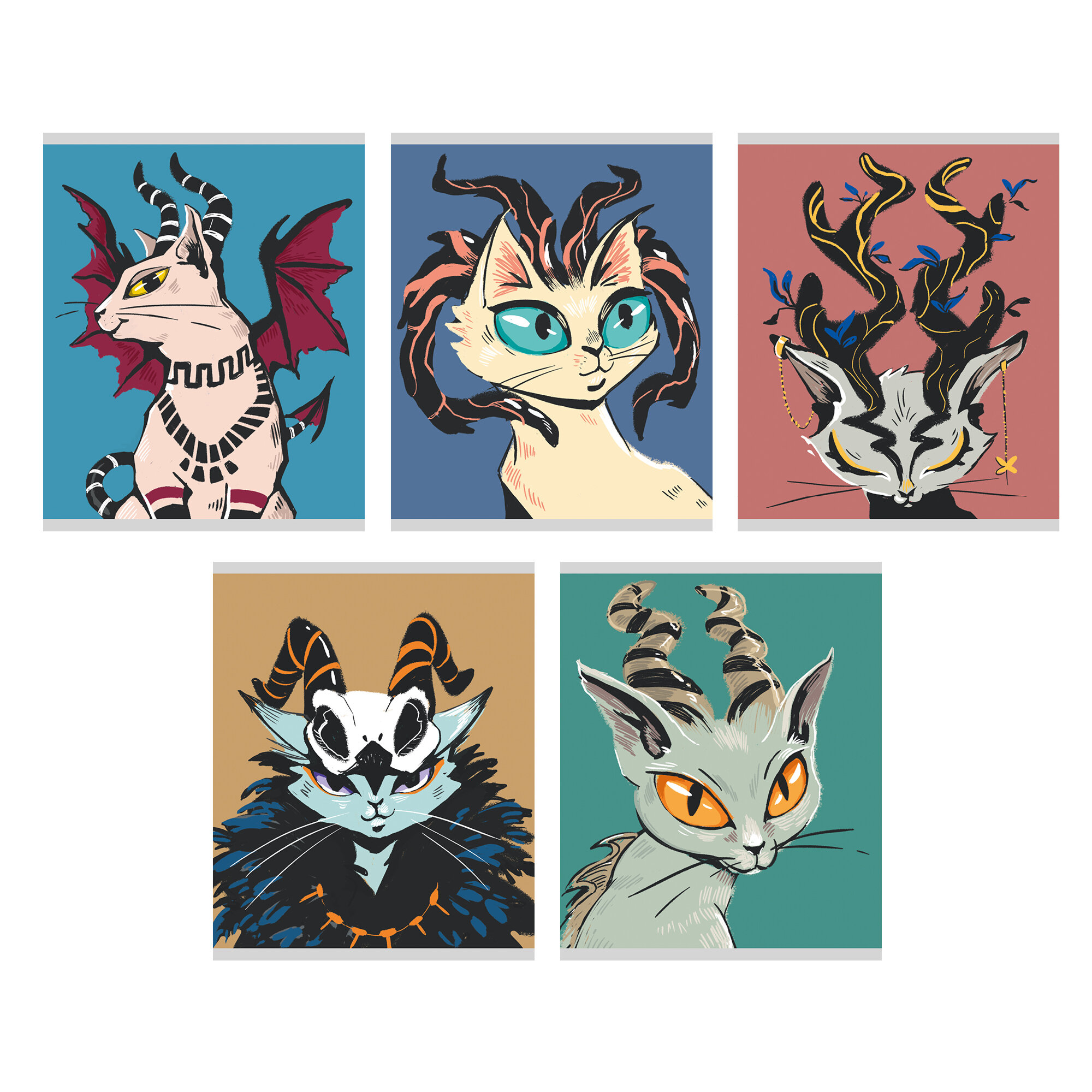 

Тетрадь А5 48л клетка скрепка мелов.картон Магические кошки лак блестки 5 видов Listoff ТКБ488683