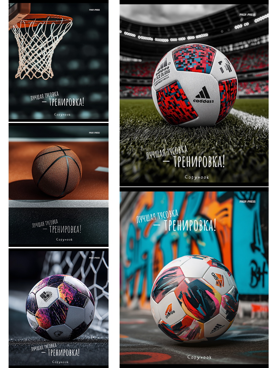 

Тетрадь А5 48л клетка скрепка мелов.картон Лучшая тренировка лен ассорти PROF-PRESS 48-4339