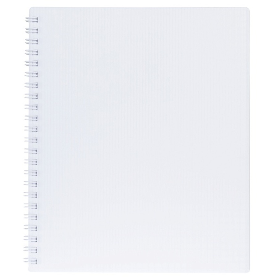 

Тетрадь А5 80л клетка гребень пласт.обл. Однотон Velvet Белая HATBER 80Т5В1гр_01631