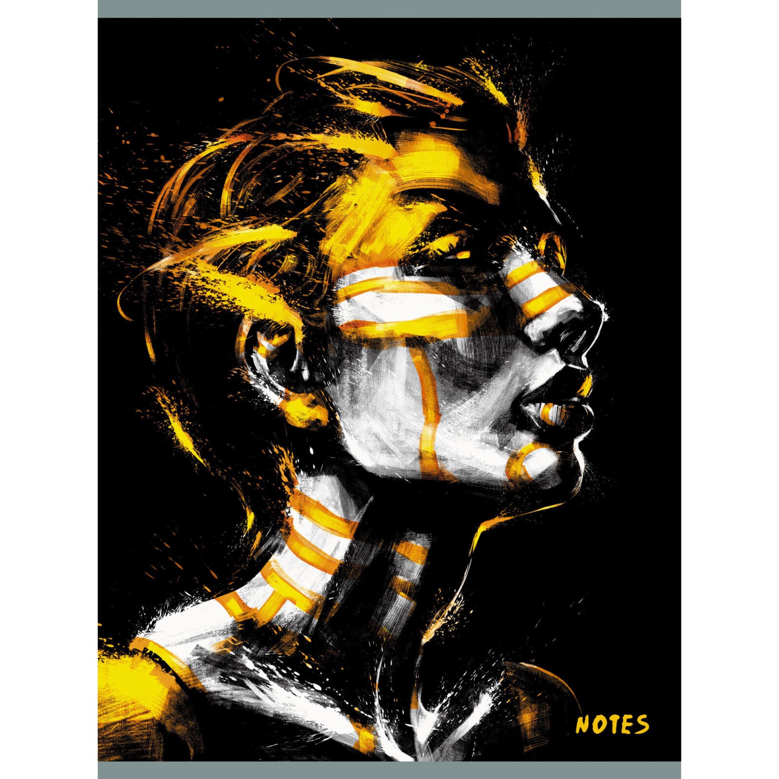 

Тетрадь А4 80л клетка скрепка мелов.картон Shine Дизайн 7 глянц.лам Listoff ТГ4804983