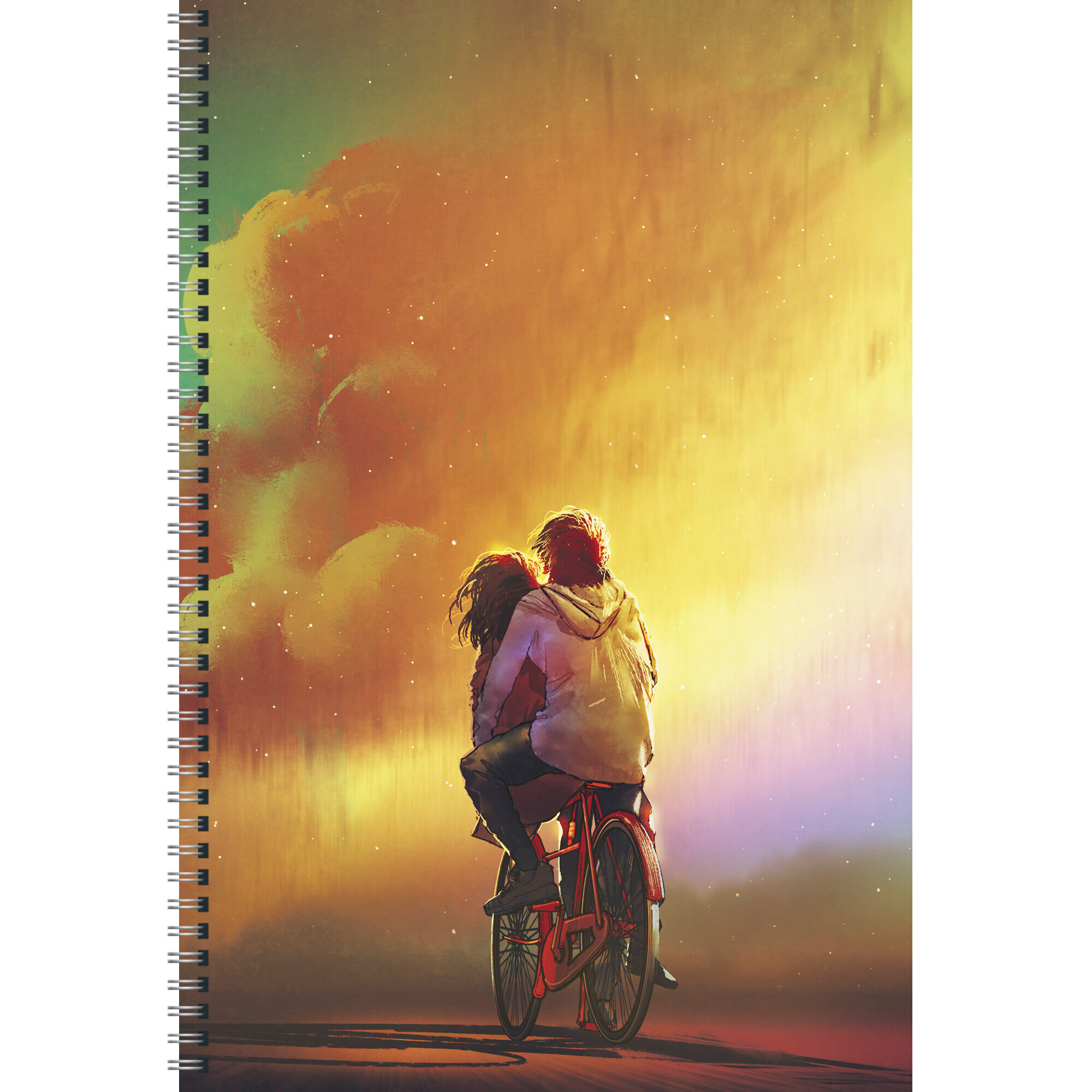 

Тетрадь А4 96л клетка гребень мелов.картон New day дизайн 3 мат.лам. Listoff ТС4964904