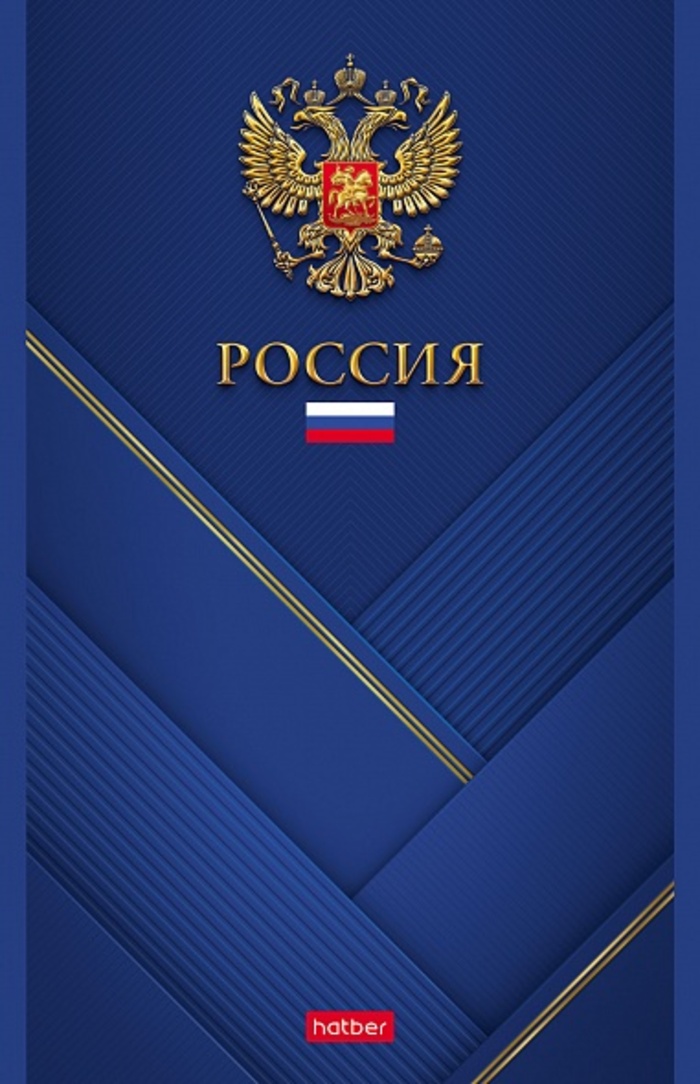 

Блокнот А5 96л клетка скрепка Россия HATBER 96Б5В1_23516