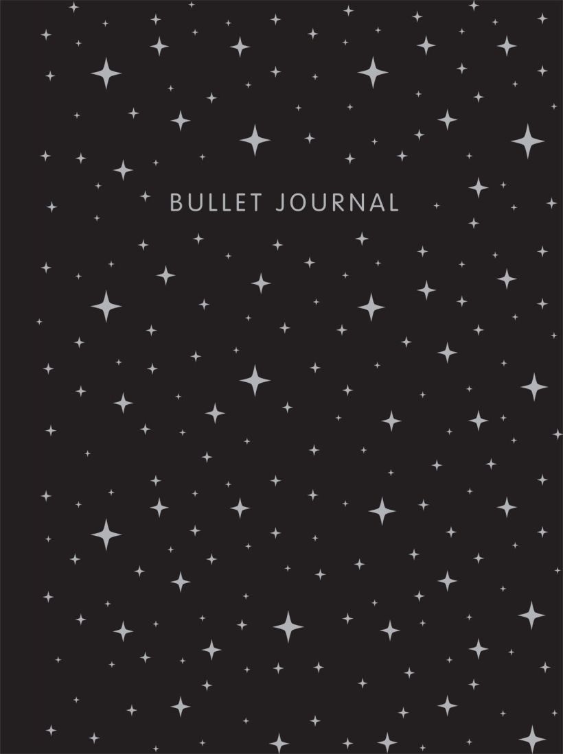 

Блокнот в точку: Bullet Journal (ночное небо, 160 л., с наклейками)