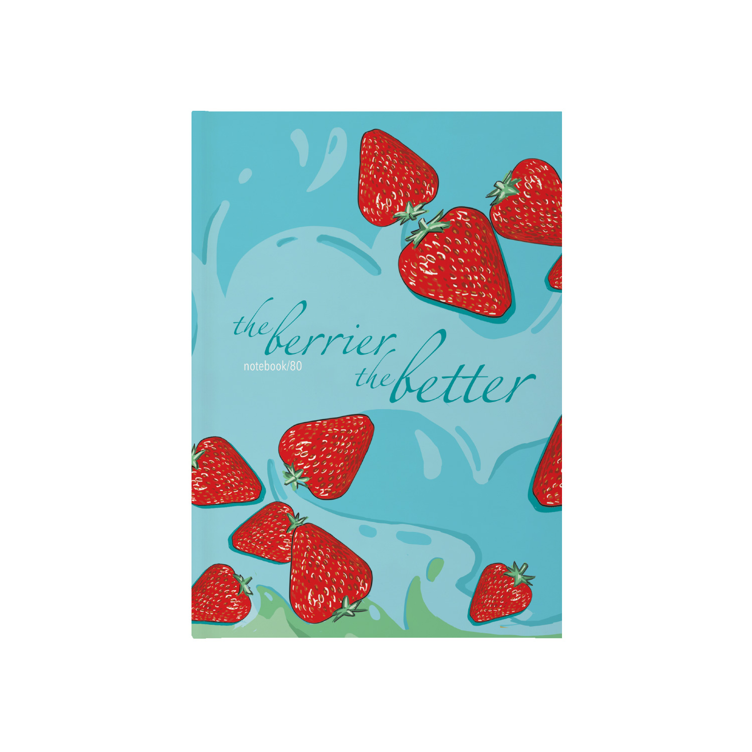 

Блокнот А5 80л клетка тв.обл. Клубника в сливках АЛЬТ 3-80-072/38