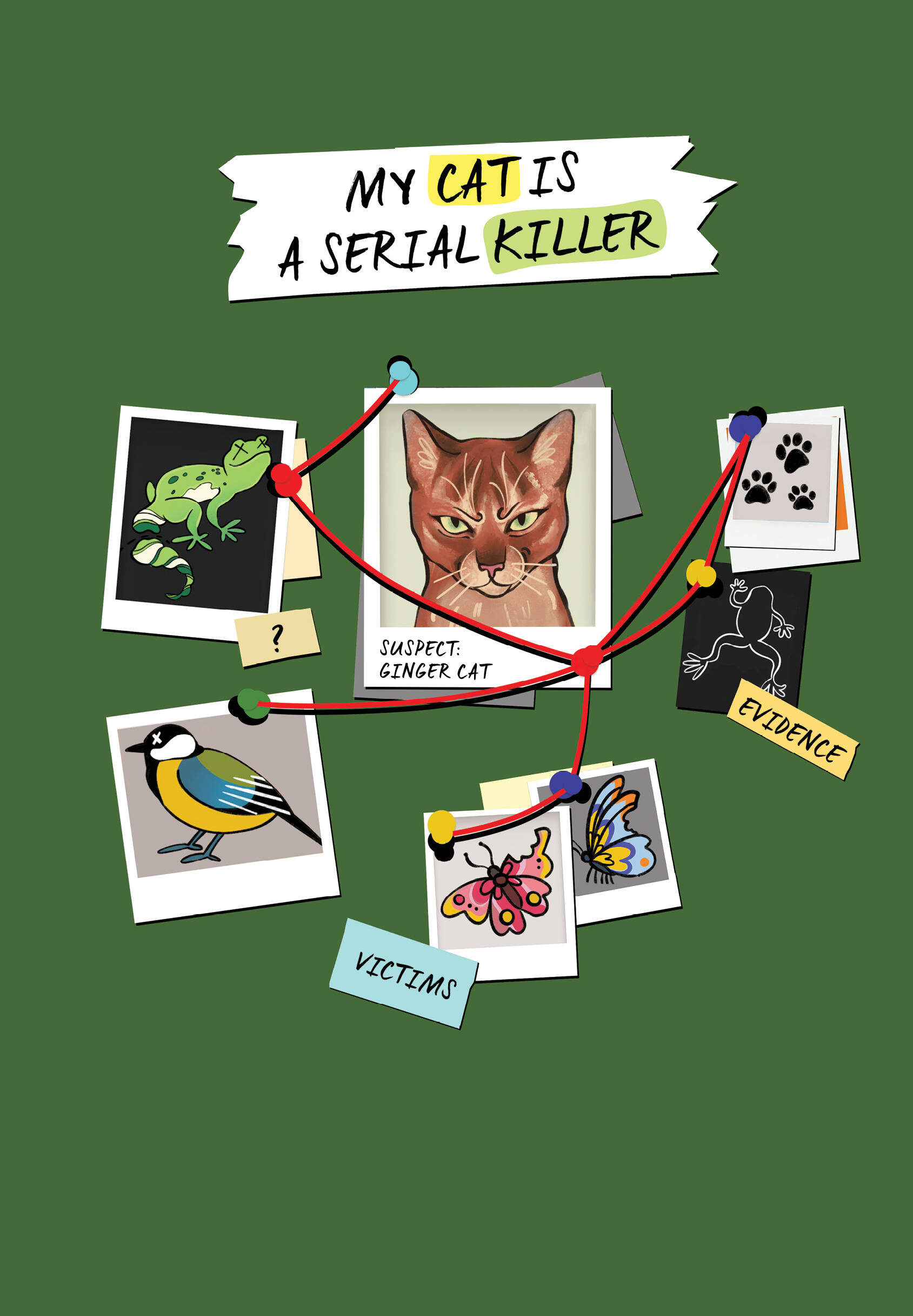 

Блокнот А5 72л тв.обл. My Cat Is a Serial Killer Рыжий кот Эксмо 1407263