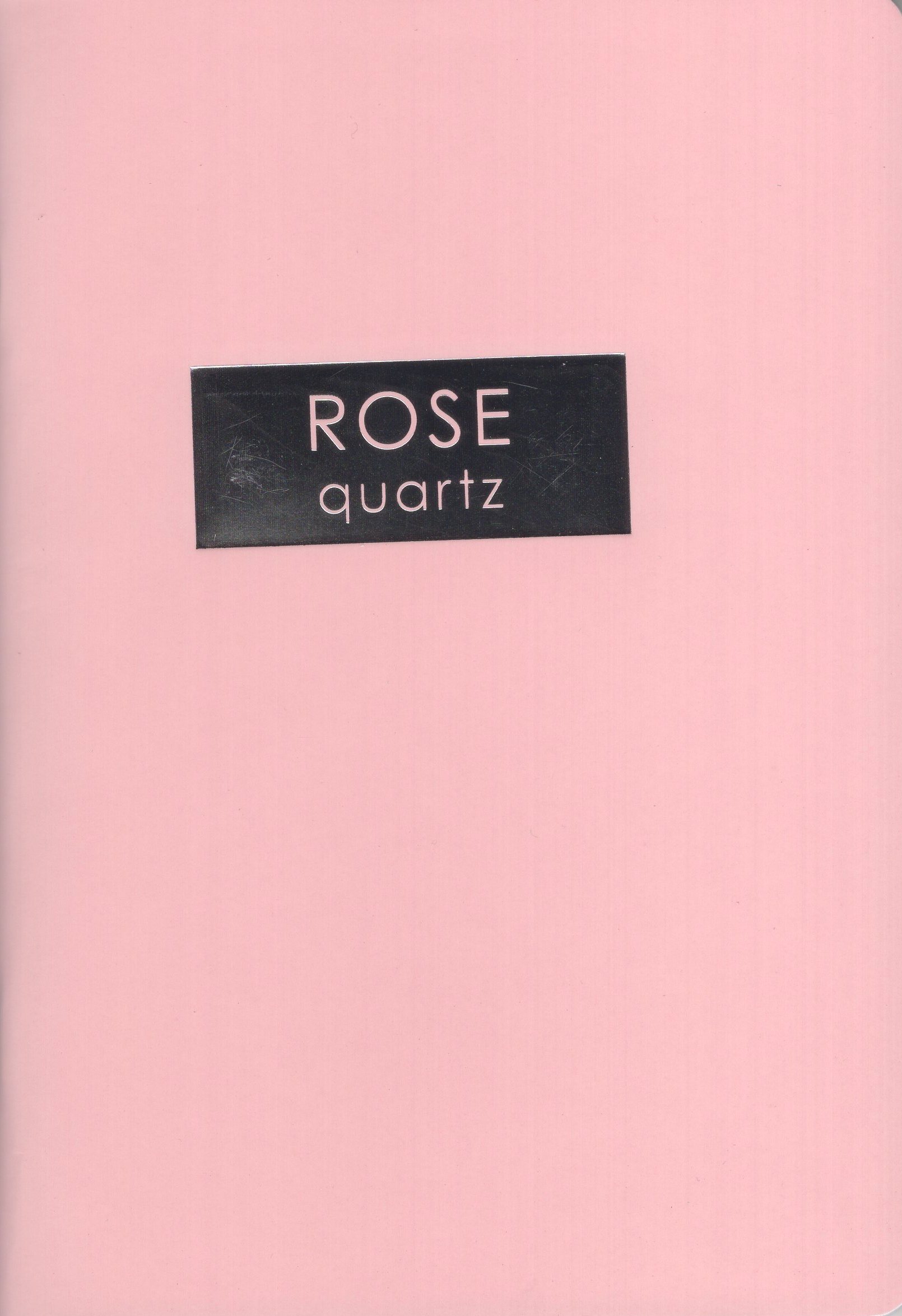 

Блокнот А5 48л скрепка клетка мягк.обл. Rose Quartz soft touch тисн.фольгой Listoff ТКФ489247