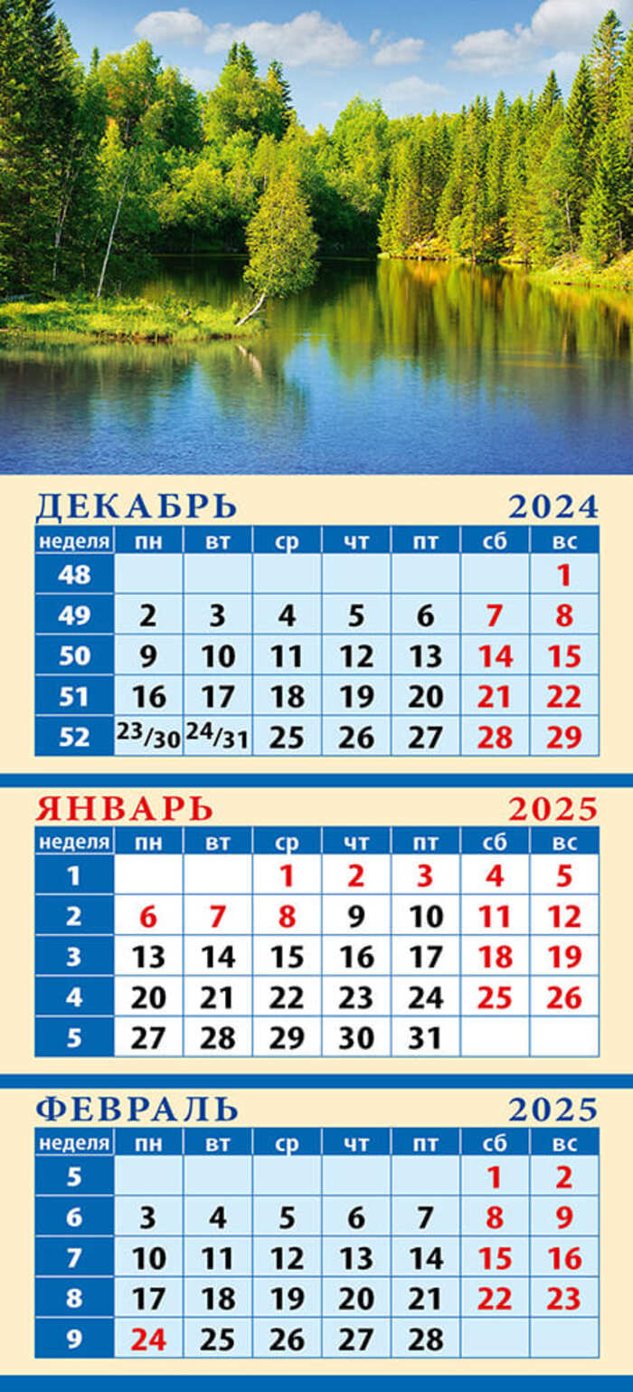 

Календарь 2025 на магните 116х245мм Поэзия природы День за Днем 34520