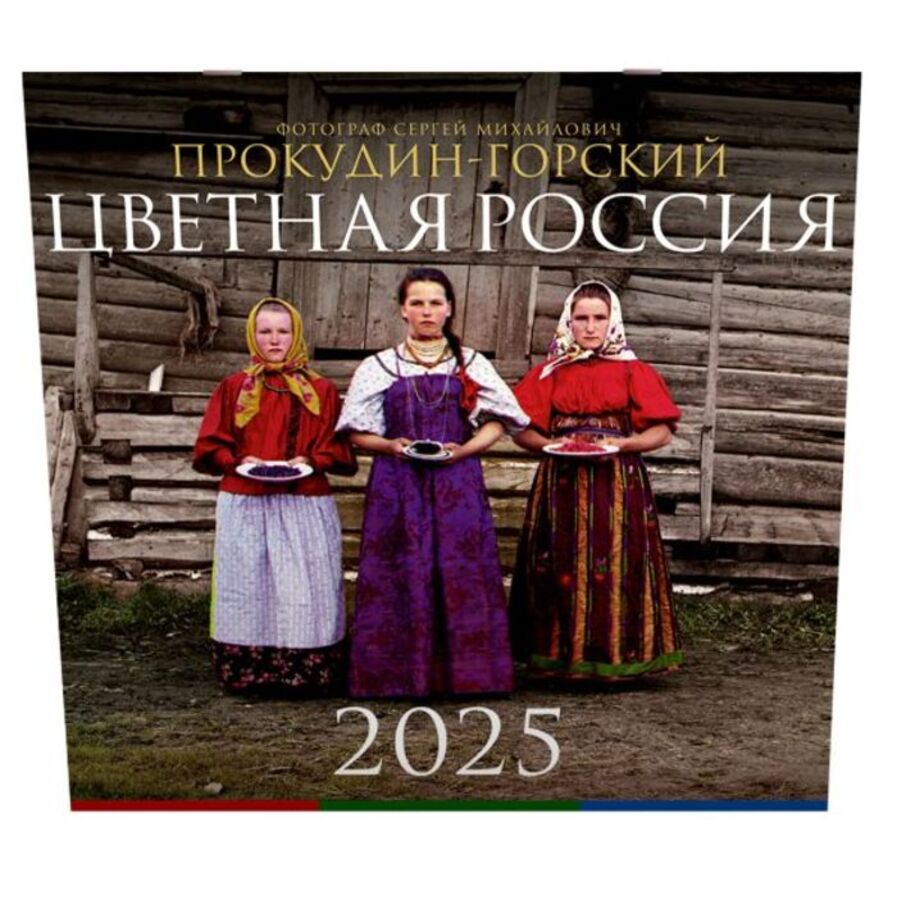 

Календарь 2025 1-блочный 310х310мм Скрепка 12л Цветная Россия ОГИЗ 883635