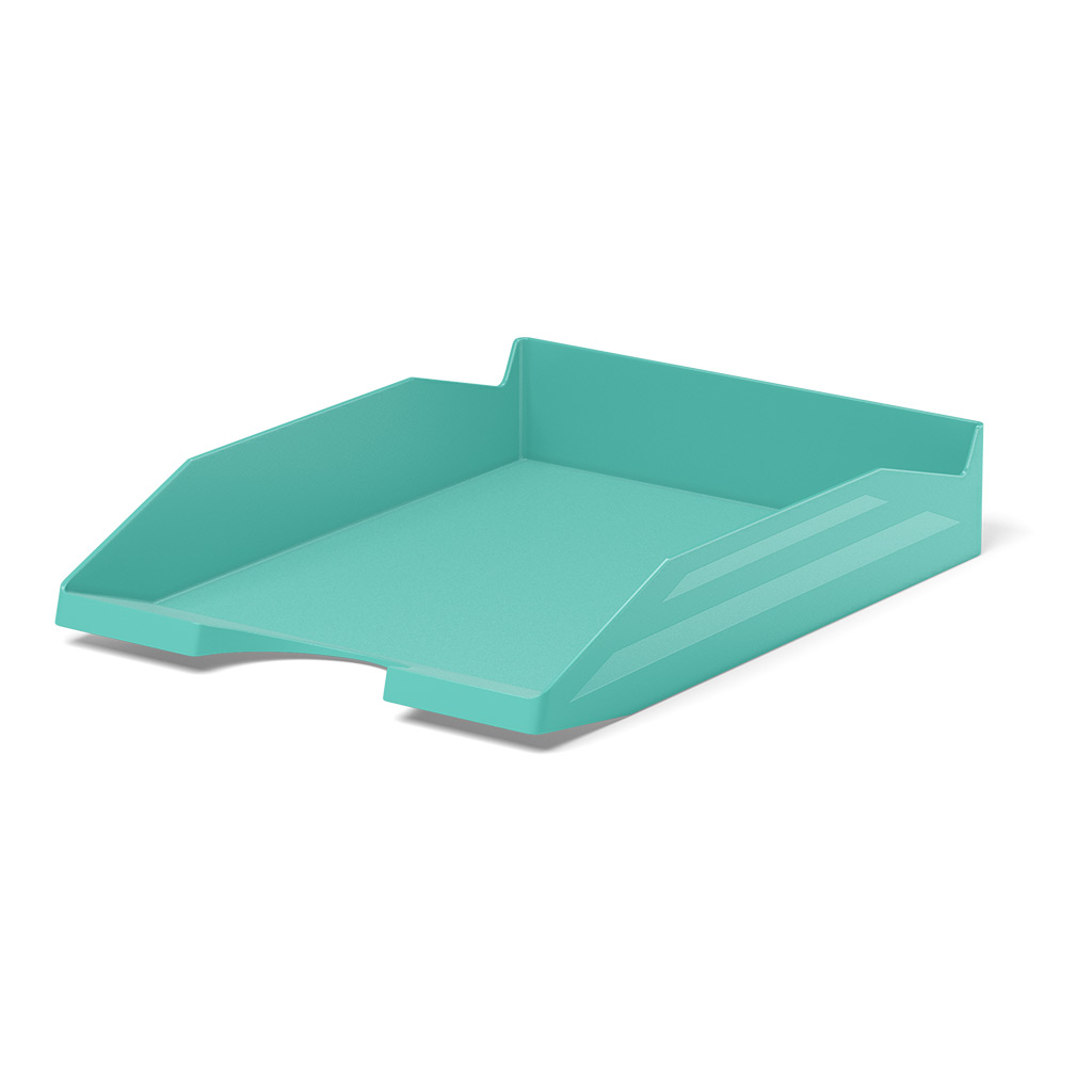 

Лоток горизонтальный пластик 254мм 1отд. мятный Office Pastel ERICH KRAUSE 55548