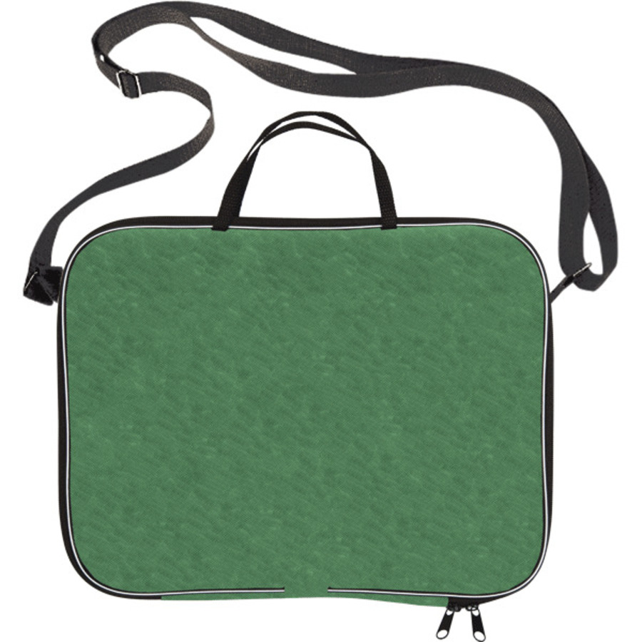 

Папка для рисунков и чертежей текстиль А3 молния сверху Oxford т-зеленая ремень deVENTE 3075333 (уни)