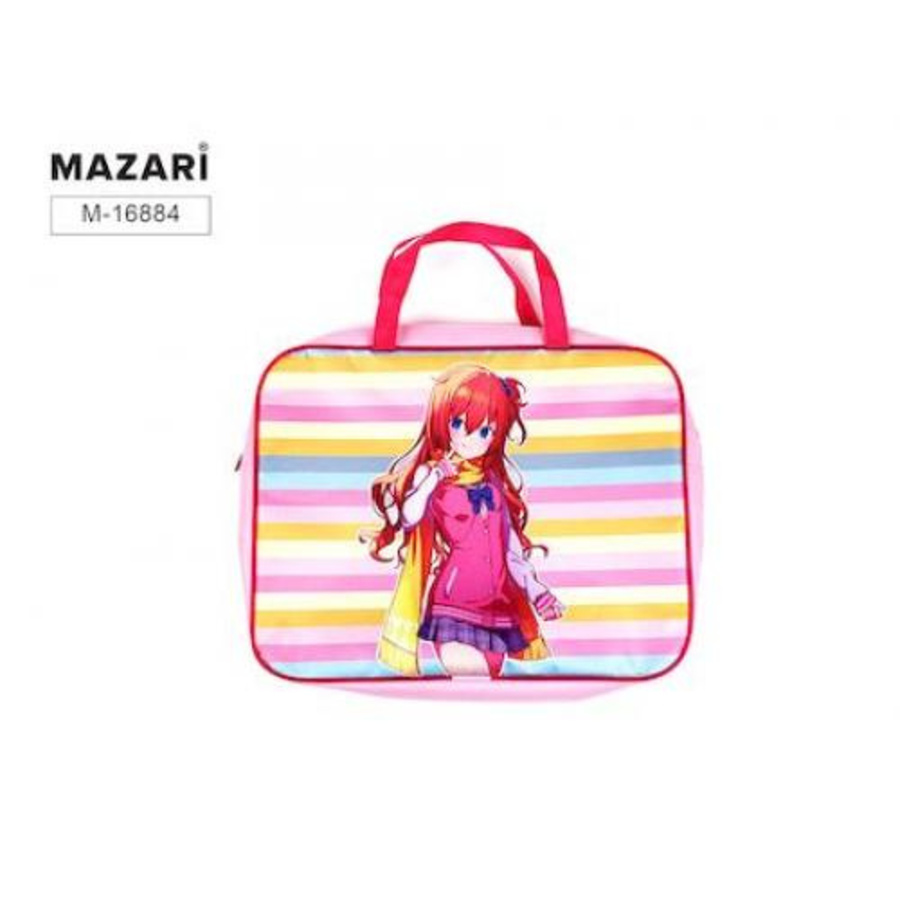 

Папка текстиль А4 1отд. молния сверху Anime ручки MAZARI M-16884 (жен)